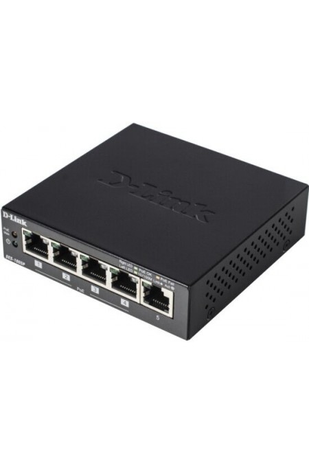 Коммутатор D-Link DGS-1005P/B3A (черный) 2