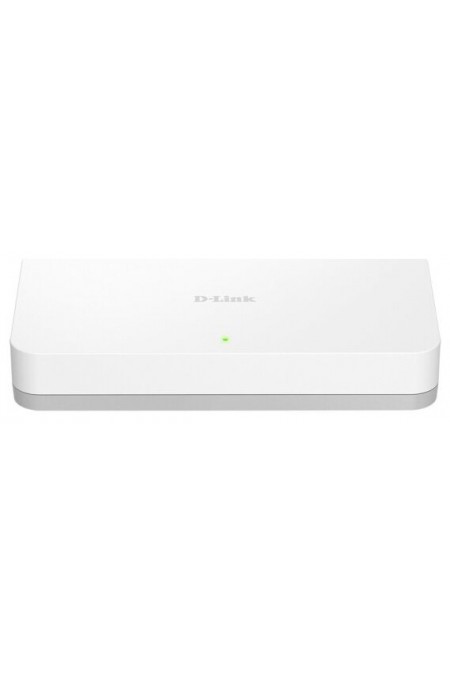 Коммутатор D-Link DGS-1008A/F1A 8G (белый) 