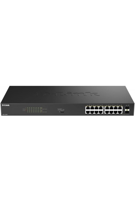 Коммутатор D-LINK DGS-1018P DGS-1018P/B1A (черный) 1
