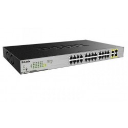 Коммутатор D-link DGS-1026MP/B1A (черный)