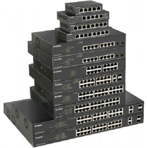 Коммутатор D-Link DGS-1100-05PDV2 5G 2PoE 18W (черный) 3