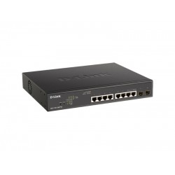 Коммутатор D-Link DGS-1100-10MPPV2/A (черный)