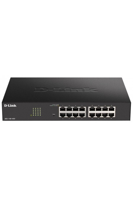 Коммутатор D-LINK DGS-1100-16V2/A1A (черный) 