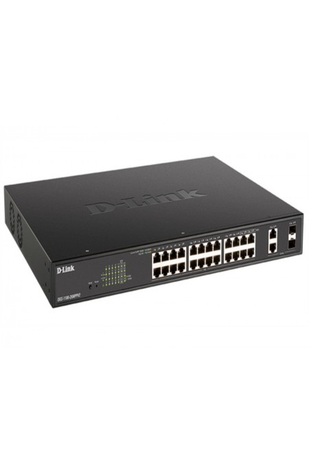 Коммутатор D-Link DGS-1100-26MPPV2/A3A (черный) 5