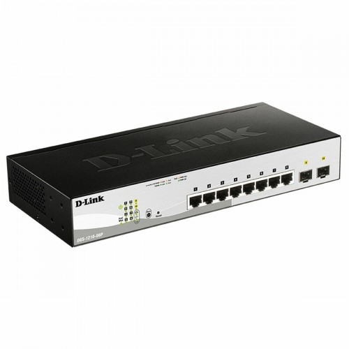 Коммутатор D-LINK DGS-1210-08P/G3A (черный) 1