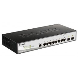 Коммутатор D-Link DGS-1210-10/ME/B2A (черный)