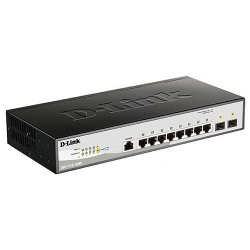Коммутатор D-Link DGS-1210-10/ME/B2A (черный) 