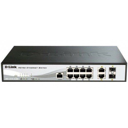 Коммутатор D-Link DGS-1210-10/ME/B2A (черный) 5