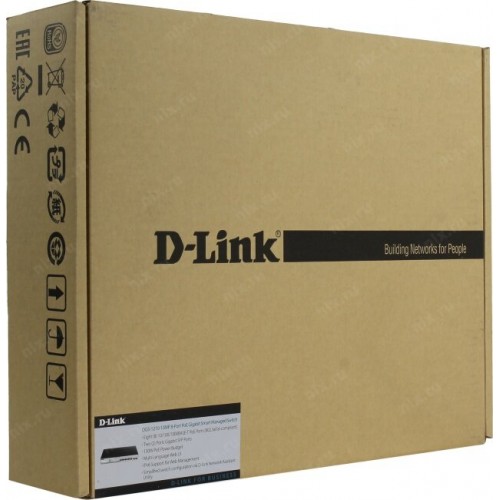 Коммутатор D-Link DGS-1210-10MP/FL (черный) 6