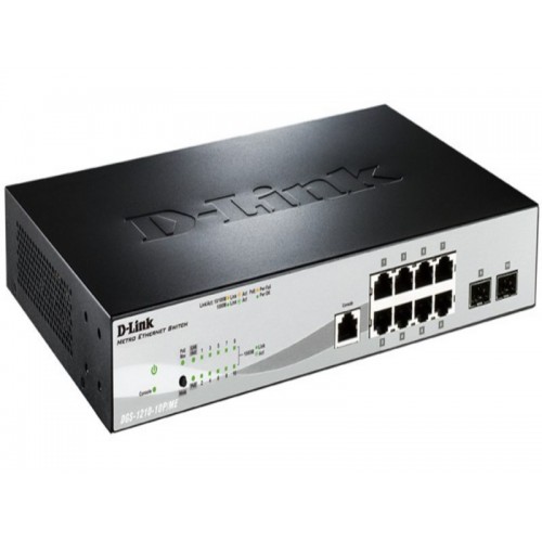 Коммутатор D-link DGS-1210-10P/ME/A1A (черный) 5