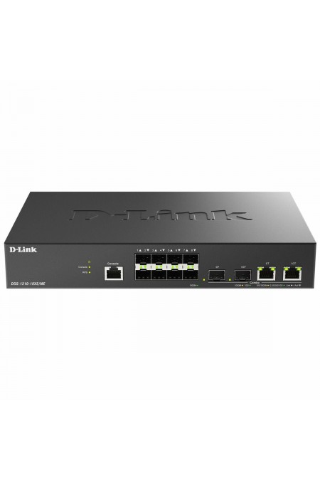 Коммутатор D-Link DGS-1210-10XS/ME/C1A (черный) 