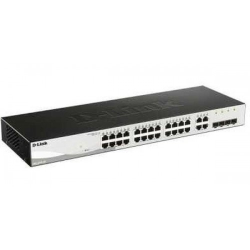 Коммутатор D-Link DGS-1210-28/F3A (черный) 