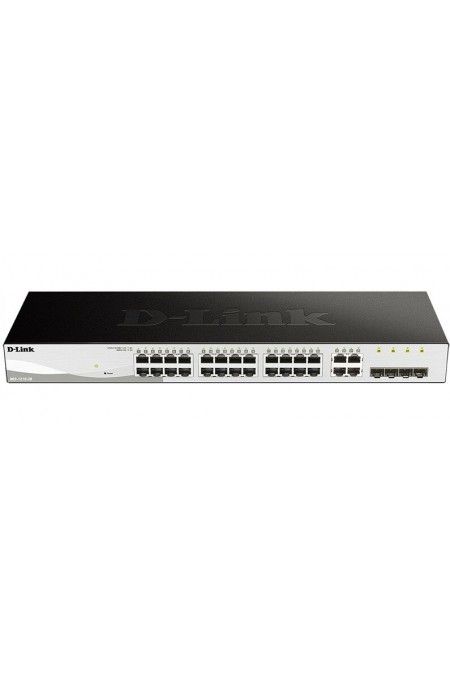 Коммутатор D-Link DGS-1210-28/F3A (черный) 