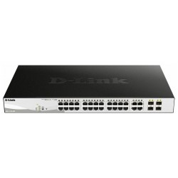 Коммутатор D-Link DGS-1210-28P/F (черный)