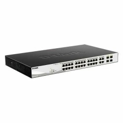 Коммутатор D-Link DGS-1210-28P/F5A (черный)