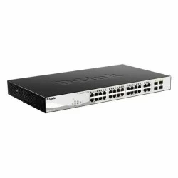 Коммутатор D-Link DGS-1210-28P/F5A (черный)