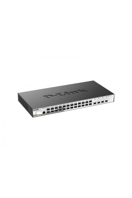 Коммутатор D-Link DGS-1210-28XS/ME/B2A (L2) (черный) 1