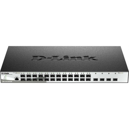 Коммутатор D-Link DGS-1210-28XS/ME/B2A (L2) (черный) 4