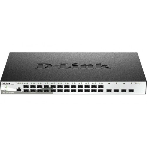 Коммутатор D-Link DGS-1210-28XS/ME/B2A (L2) (черный) 5
