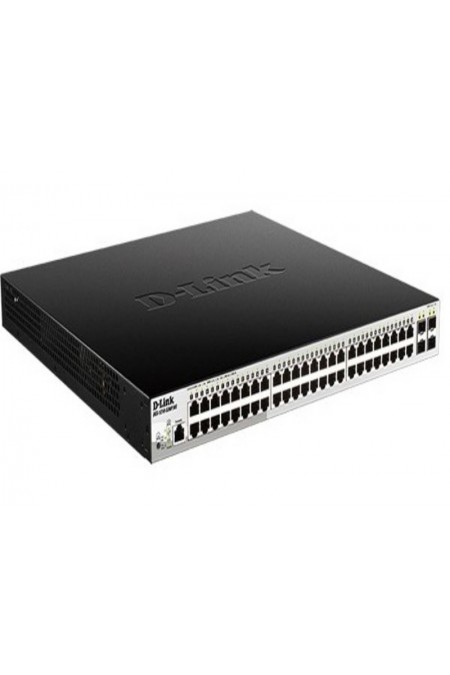 Коммутатор D-Link DGS-1210-52MP/ME/B2A PROJ (черный) 1