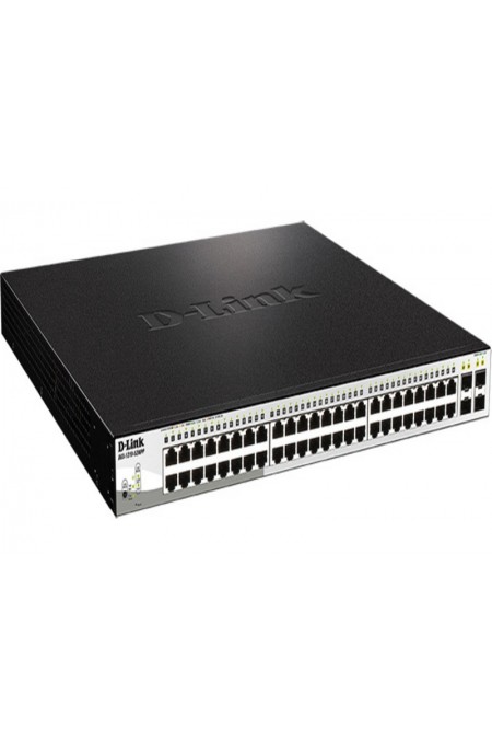 Коммутатор D-Link DGS-1210-52MPP/E2A (черный) 1