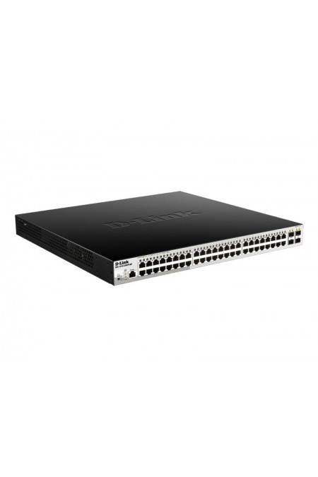 Коммутатор D-Link DGS-1210-52MPP/ME/B3A (черный) 1