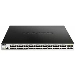 Коммутатор D-Link DGS-1210-52P/ME DGS-1210-52P/ME/B1A (черный)