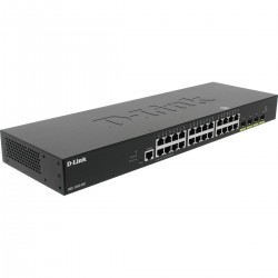 Коммутатор D-LINK DGS-1250-28X/RU/A1A (L2) (черный)