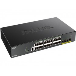 Коммутатор D-Link DGS-1250-28XMP/A1A (черный)