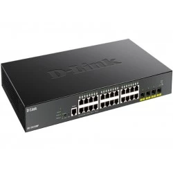 Коммутатор D-Link DGS-1250-28XMP/A1A (черный)