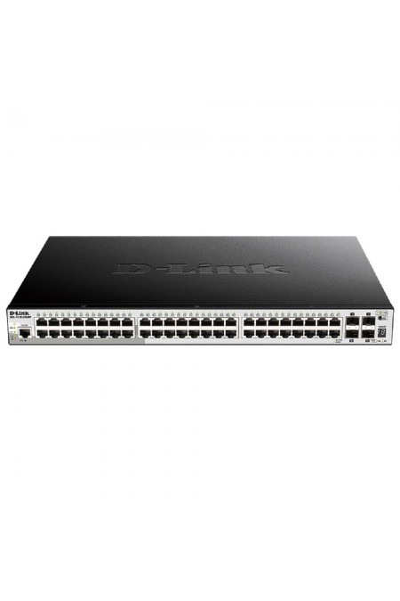 Коммутатор D-Link DGS-1510-52XMP/A2A PROJ (черный) 