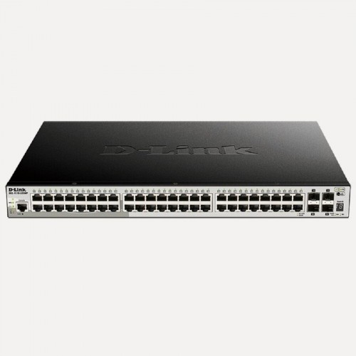 Коммутатор D-Link DGS-1510-52XMP/A2A PROJ (черный) 