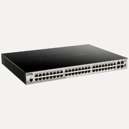 Коммутатор D-Link DGS-1510-52XMP/A2A PROJ (черный) 1