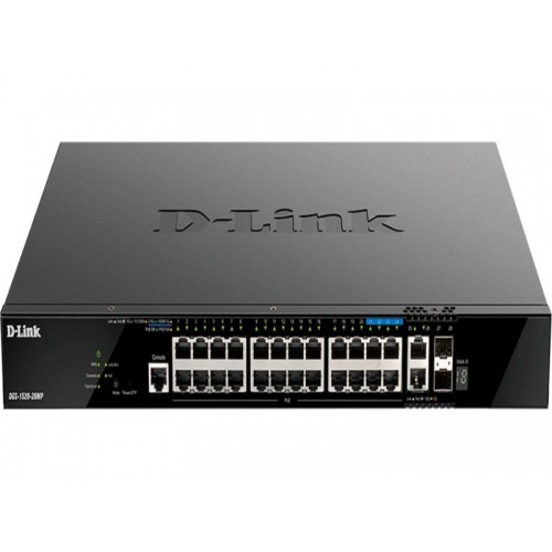 Коммутатор D-Link DGS-1520-28MP DGS-1520-28MP/A1A (черный) 2