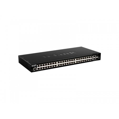 Коммутатор D-Link DGS-1520-52 DGS-1520-52/A1A 48G 2x10G 2SFP+ (черный) 2