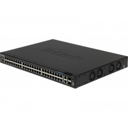 Коммутатор D-Link DGS-1520-52MP/A1A (черный)