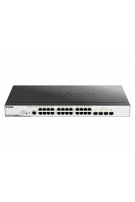 Коммутатор D-Link DGS-3000-28LP/B1A (черный) 