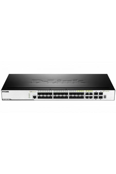 Коммутатор D-Link DGS-3000-28SC/A1A (черный) 