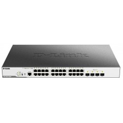 Коммутатор D-Link DGS-3000-28XMP DGS-3000-28XMP/B1A (черный)