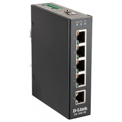 Коммутатор D-Link DIS-100E-5W/A1A (черный)