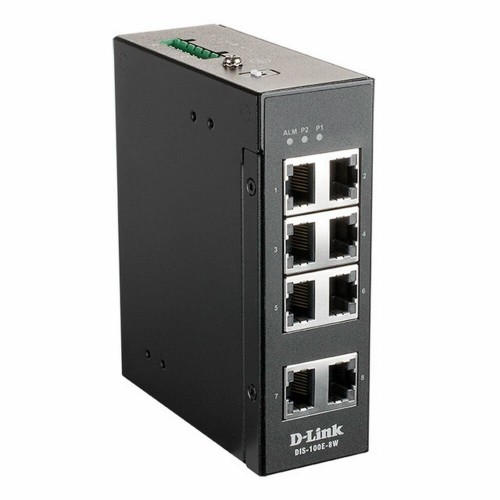 Коммутатор D-Link DIS-100E-8W/A1A (черный) 4