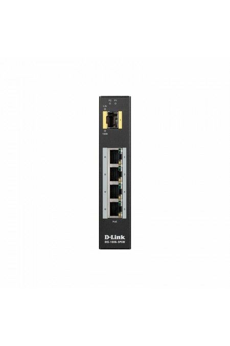 Коммутатор D-Link DIS-100G-5PSW/A1A (черный) 1