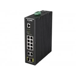 Коммутатор D-Link DIS-200G-12PS/A (черный)