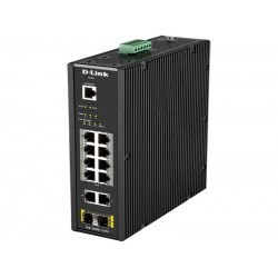 Коммутатор D-Link DIS-200G-12PS/A (черный)