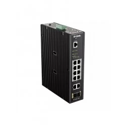 Коммутатор D-Link DIS-200G-12S/A1A 10G 2SFP (черный)