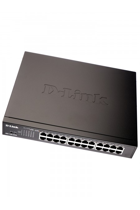 Коммутатор D-Link DSS-200G-28MPP/A1A (черный) 