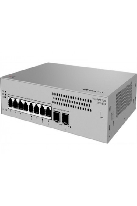 Коммутатор HUAWEI S220S-8T2X (98012455) (серебристый) 