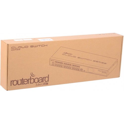 Коммутатор MikroTik 2SFP+ CSS326-24G-2S+RM (черный) 7