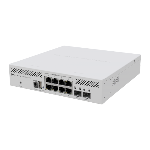 Коммутатор Mikrotik 8PORT 2SFP+ CRS310-8G+2S+IN (белый) 1