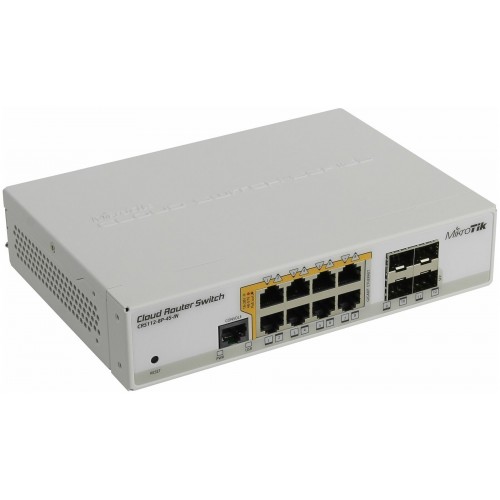 Коммутатор MikroTik CRS112-8P-4S-IN (белый) 2